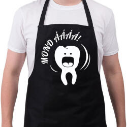 printfashion Mond ááá! - Kötény - Fekete (10354340)