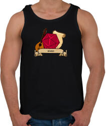 printfashion A bárd - Férfi atléta - Fekete (2663604)