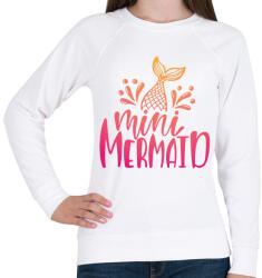 printfashion Mini sellő - Női pulóver - Fehér (13846993)