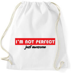 printfashion Just awesome - Sportzsák, Tornazsák - Fehér (7799869)