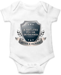 printfashion A tökéletes férfiak október - Baba Body - Fehér (6055889)