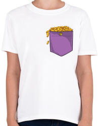 printfashion ZSEB-Aranyérmék - Gyerek póló - Fehér (280583)