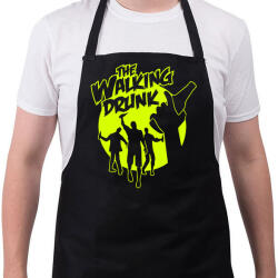 printfashion The Walking Drunk - Kötény - Fekete (4926733)
