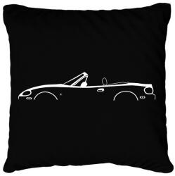 printfashion Mazda MX-5 (1) - Párnahuzat, Díszpárnahuzat - Fekete (15811623)