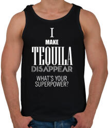 printfashion Tequila disappear - Férfi atléta - Fekete (392621)