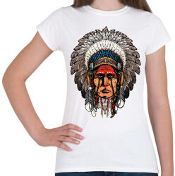 printfashion Indián - Női póló - Fehér (13764997)