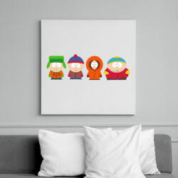 printfashion South Park - Vászonkép - Fehér (6622227)