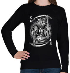 printfashion Zsugakirály - Női pulóver - Fekete (53741)