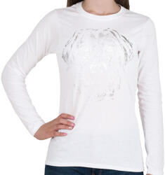 printfashion Labrador fej - Női hosszú ujjú póló - Fehér (11842092)
