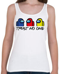 printfashion Among us trust no one - ne bízz senkiben - Női atléta - Fehér (4120279)