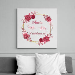 printfashion Anita - Vászonkép - Fehér (6632877)