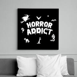 printfashion Horror addict - Vászonkép - Fekete (7853551)