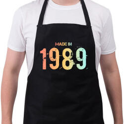 printfashion 1989 - Kötény - Fekete (6229091)