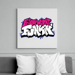 printfashion FNF - Vászonkép - Fehér (6639046)