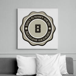 printfashion 8 - Vászonkép - Fehér (7307848)