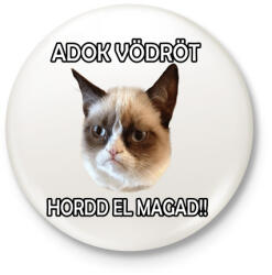 printfashion Adok vödröt! - Kitűző, hűtőmágnes - Fehér (4777439)