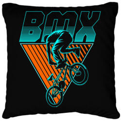 printfashion bmx - Párnahuzat, Díszpárnahuzat - Fekete (13741643)