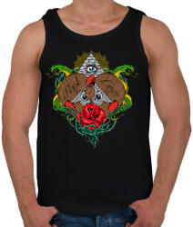 printfashion Első szerelem - Férfi atléta - Fekete (200752)