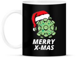 printfashion MERRY X-MAS - Bögre - Fekete (9618892)