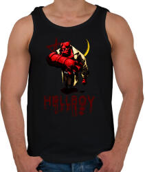 printfashion hellboy - Férfi atléta - Fekete (2657874)