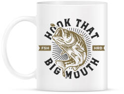 printfashion Hook that big mouth - Bögre - Fehér (2461454)