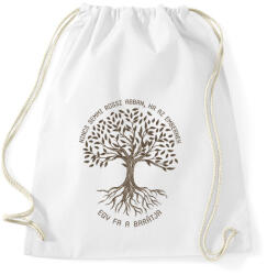 printfashion Nincs semmi rossz abban - Fa - Sportzsák, Tornazsák - Fehér (6978806)