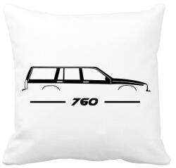 printfashion Volvo 760 (1) - Párnahuzat, Díszpárnahuzat - Fehér (14468084)