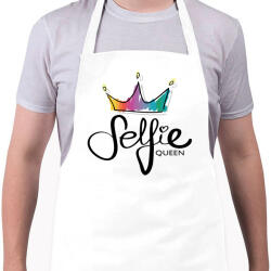 printfashion Szelfi királynő - Kötény - Fehér (4903993)