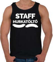 printfashion Hurkatöltő Staff - Férfi atléta - Fekete (2153613)