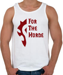 printfashion For the Horde - Férfi atléta - Fehér (1755216)