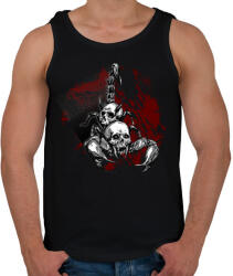 printfashion koponyás skorpió - Férfi atléta - Fekete (14572224)