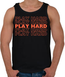 printfashion play hard okker(2362 - Férfi atléta - Fekete (16556839)