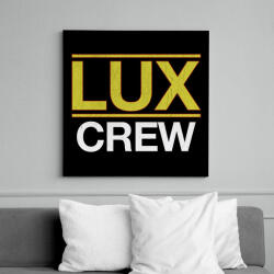 printfashion Lux Crew - Vászonkép - Fekete (6653896)