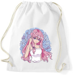 printfashion Anime csaj - Sportzsák, Tornazsák - Fehér (13090969)