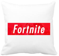 printfashion Supp' Fortnite - Párnahuzat, Díszpárnahuzat - Fehér (1316048)