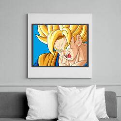 printfashion Dragon ball karakterek3 - Vászonkép - Fehér (12591195)