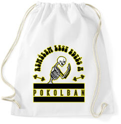 printfashion Remélem lesz edzés - Sportzsák, Tornazsák - Fehér (8952056)