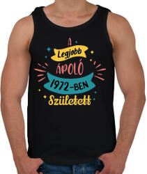 printfashion A legjobb ápoló - Évszámmal - Férfi atléta - Fekete (7232257)