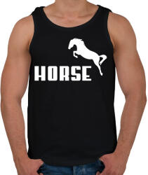 printfashion HORSE (Puma stílus) - Férfi atléta - Fekete (2746974)