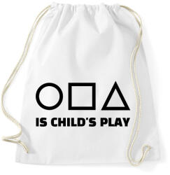 printfashion SQUID GAME - Sportzsák, Tornazsák - Fehér (11441840)