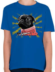 printfashion TE FINGTÁL 4 - Gyerek póló - Királykék (11507726)