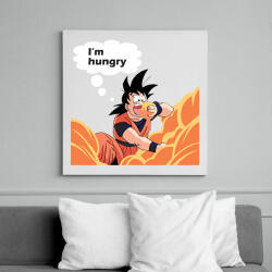 printfashion I'm hungry - Vászonkép - Fehér (12361860)