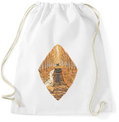 printfashion Őszi túrázó - Sportzsák, Tornazsák - Fehér (16620230)