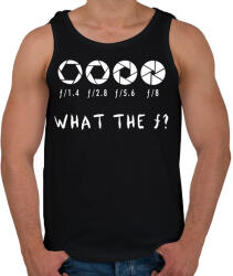 printfashion Fotós - F stop - Férfi atléta - Fekete (4181232)