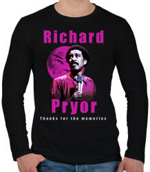 printfashion Richard Pryor Thanks for the memories - Férfi hosszú ujjú póló - Fekete (6390341)
