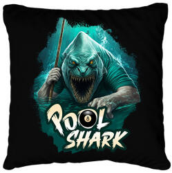 printfashion Pool Shark - Biliárd - Párnahuzat, Díszpárnahuzat - Fekete (11758342)
