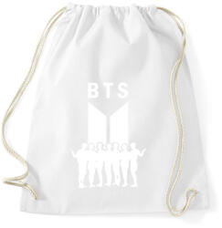printfashion BTS 02 - Sportzsák, Tornazsák - Fehér (12672594)