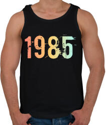 printfashion 1985 - Férfi atléta - Fekete (11827103)