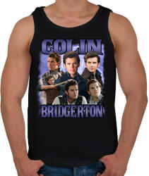 printfashion Bridgerton Colin - Férfi atléta - Fekete (16531588)