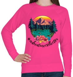 printfashion #adventurecollector - Női pulóver - Fukszia (4345915)